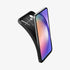 ACS02324 - Galaxy A72 Case Rugged Armor in Matte Black showing the back